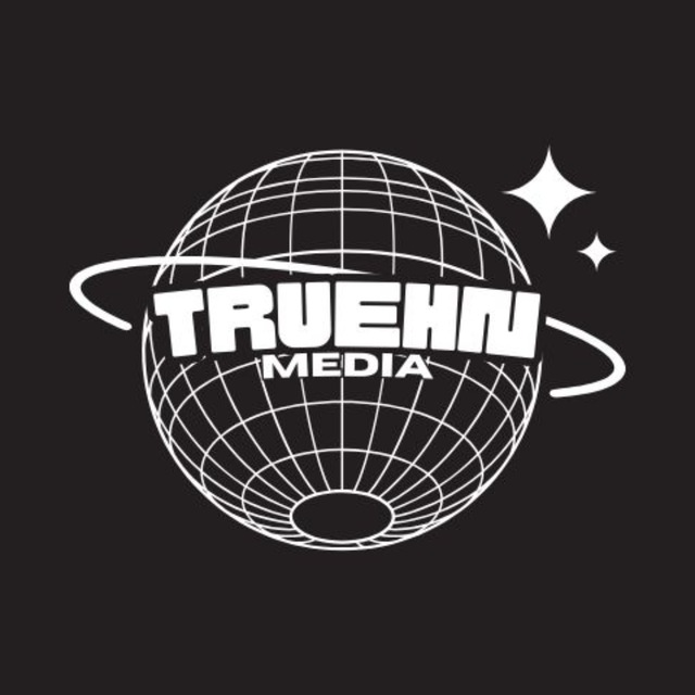 TRUEHN Media white globe logo